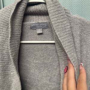 Barefoot Dreams CozyChic Lite Circle Cardigan in Graphite Grey, Size XS